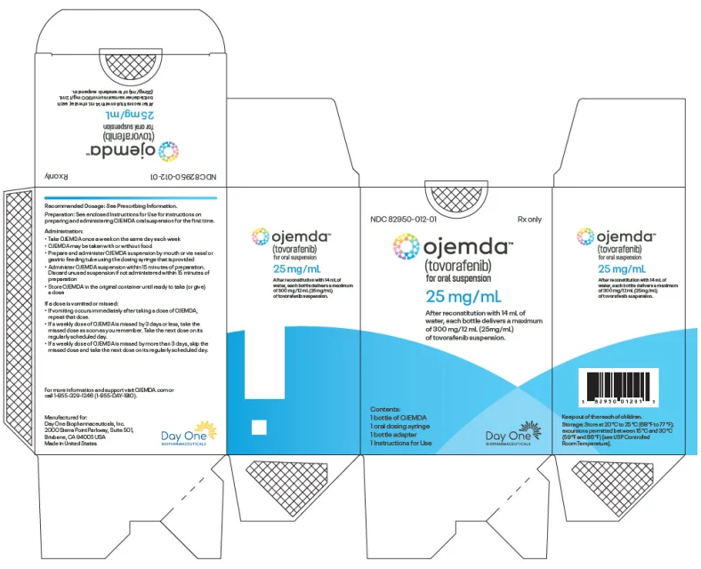 Ojemda · US package-label artwork; supplied packaging may differ.
