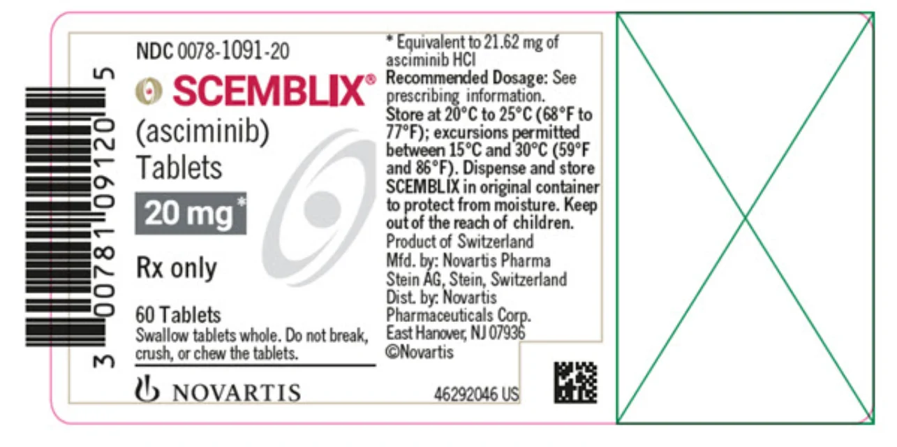 SCEMBLIX · US package-label artwork; supplied packaging may differ.