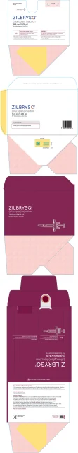 ZILBRYSQ · US package-label artwork; supplied packaging may differ.