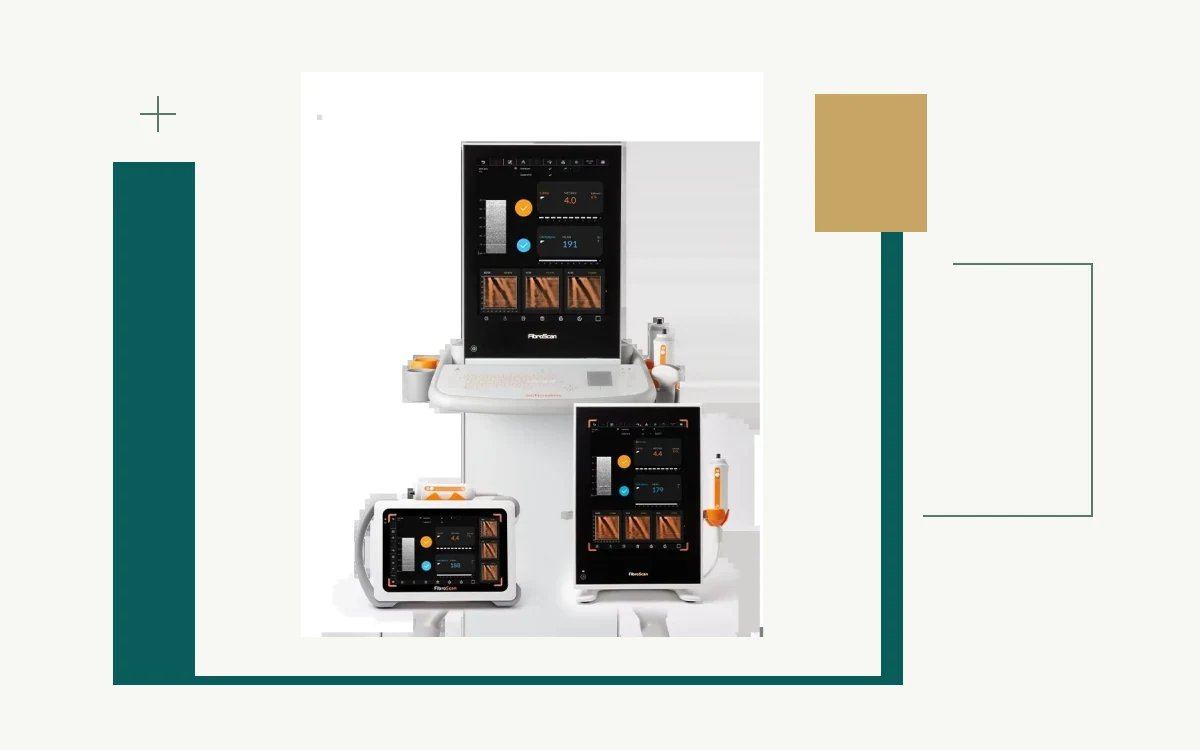 Echosens FibroScan liver examination equipment